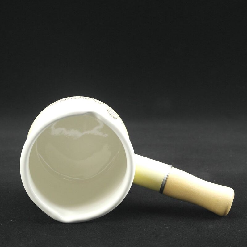 Daily Single Handle Cooking Food Soup Pot Mini Enamel Saucepans Production 30 Days Lightweight Kitchen Cookware