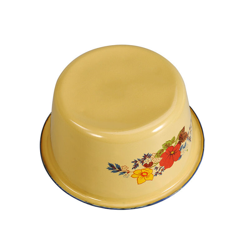 Dia 10 12 14 16 18cm Daily Enamelware Enamel Bowls For Salad Soup Cake Noodles