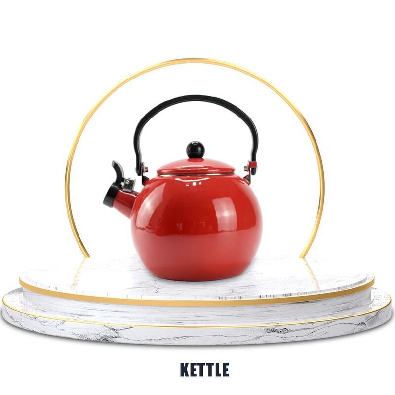 Gradient Coating Tea Pot Stove Top Kettle Steel Whistling Kettle 2.2L 2.5L