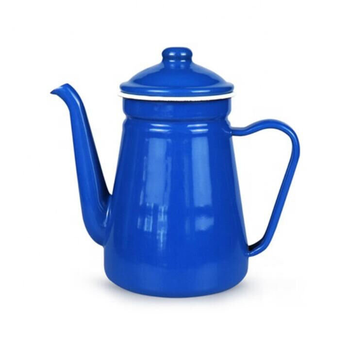 Gas Stove Compatible 12L Enamel Hand Pot Coffee Enamel Teapot Enamel Water Kettle Tea Pot Perfect for Daily