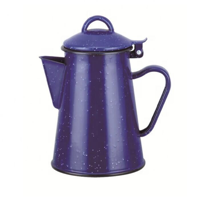 Gas Stove Compatible 12L Enamel Kettle Hand Tea Pot Customized Color Saudi Style