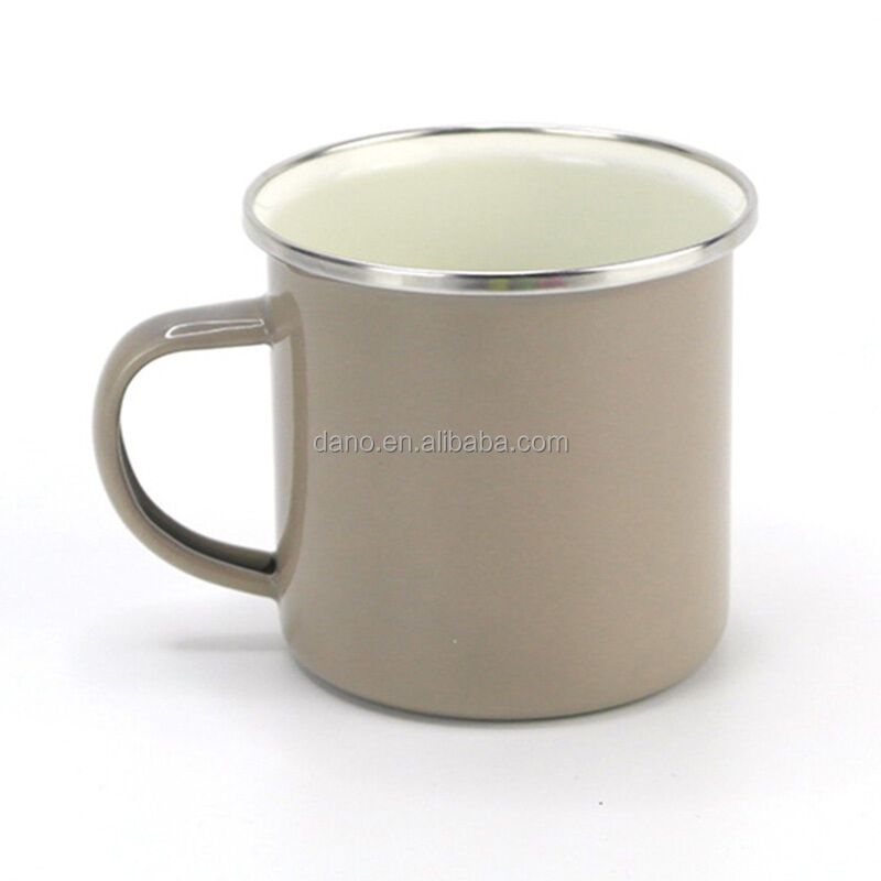 Production 30 Days 12oz Sublimation Enamel Printed Custom Enamel Camping Coffee Mug Enamel Cups Bulk