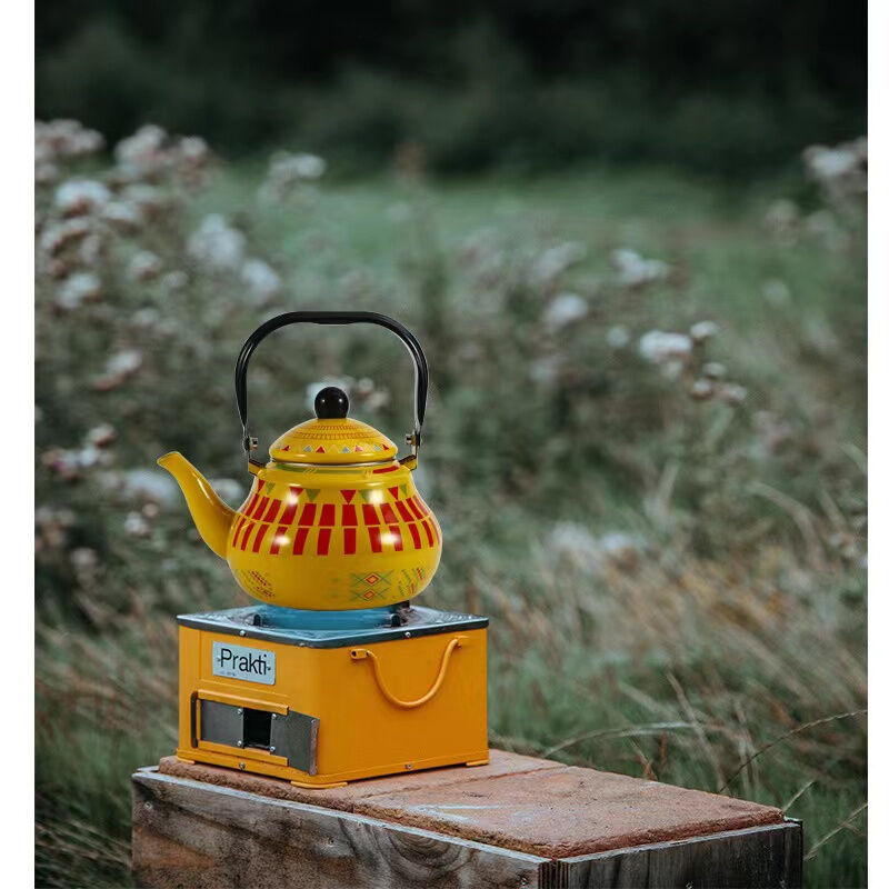 Eco Friendly Enamelled Carbon Steel Kettle Customized Logo Water Boiling Kettle 1.2L 1.5L 1.8L 2.5L Teapot Coffee Kettle