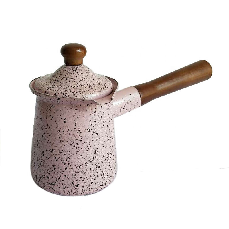 80000pieces per year enamel European enamel coffee pot cast iron cookware metal coffee pot Turkish coffee pot coffee warmer