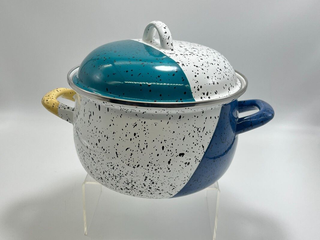 Thickness 05mm Carbon Steel Enamel Plate Bowl Mug Set Dinnerware Set Marble Speckle Coating Lightweight