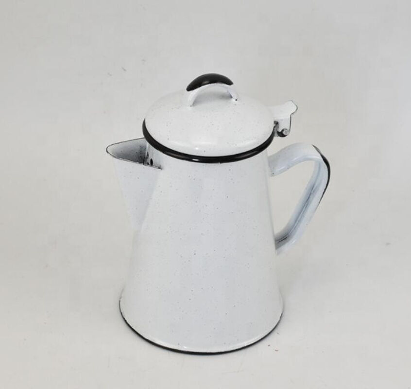 Daily Eco-Friendly Multi Capacity Enamel Kettles Classic Design Teapot Coffee Pot Water Kettle Great for Home and Office