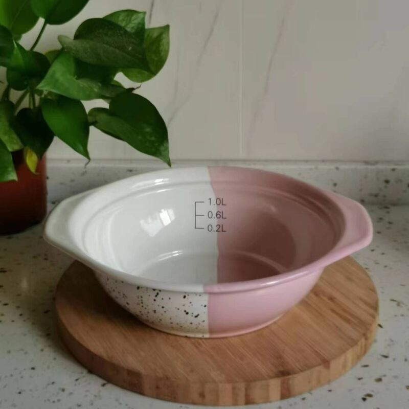 Customized Color Daily Carbon Steel Cook Pot Set Non Toxic Kitchen Seafood Milk Soup Sauce Pot Pan with Glass Lid