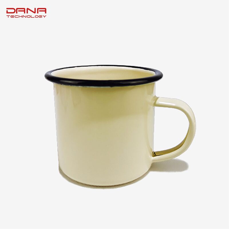 11cm Sublimation Enamel Carbon Steel Coffee Mug 350ml 11oz Camping Production 30 Days Business Festival Gifts Enamel Mug
