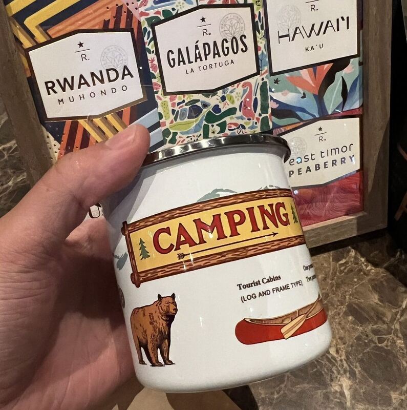 150g 350ml Enamel Coffee Mug Featuring High Temperature Logo Printing Ideal for Camping Hiking Outdoor Travel Activities