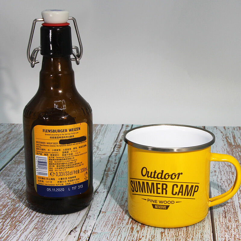 Customized Color Enamel Mug Blank Sublimation Custom Enamel Cups 80000pieces Year Capacity Annual Manufacturing