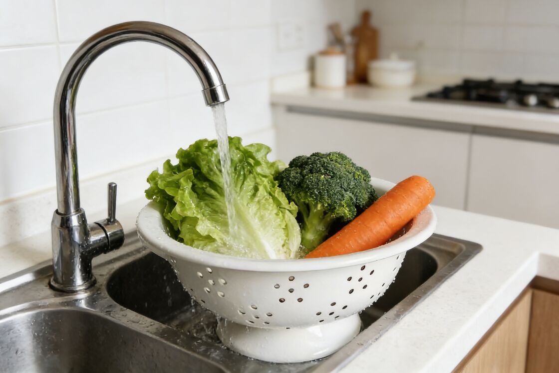 Home Kitchen Enamel Colander Custom Color Multi-Use Hollow Design Storage Basket